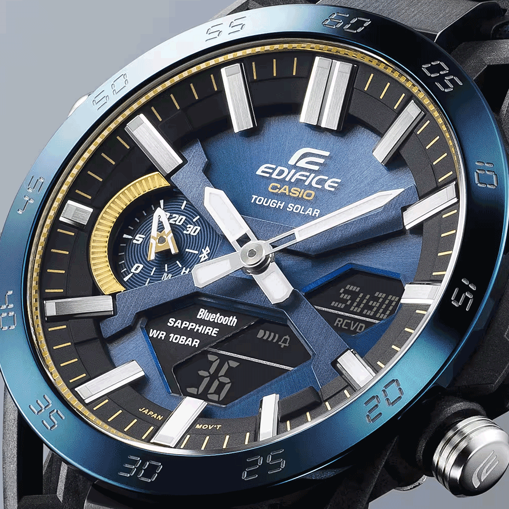 Reloj Casio Edifice ECB-2000SS-2A Bluetooth 50.º Aniversario Sapphire