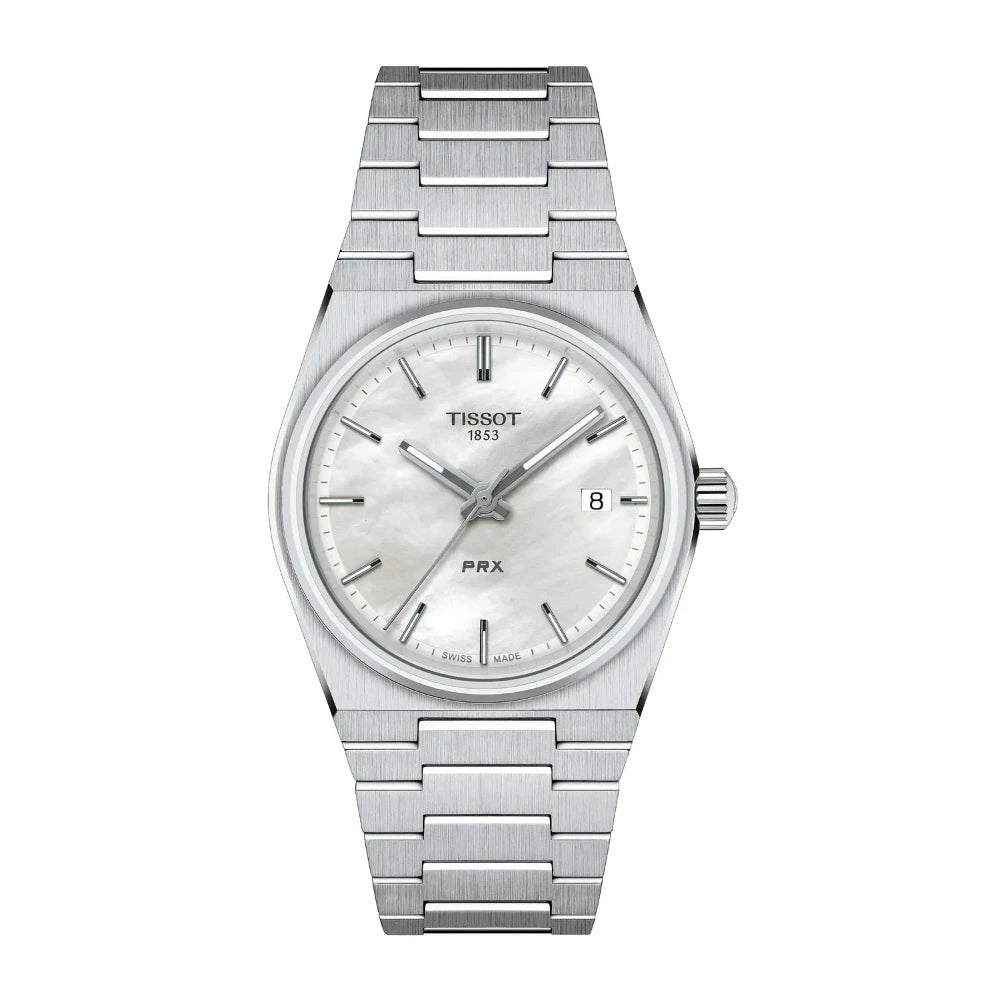 Reloj Tissot PRX T137.210.11.111.00 Quartz 35mm Perla