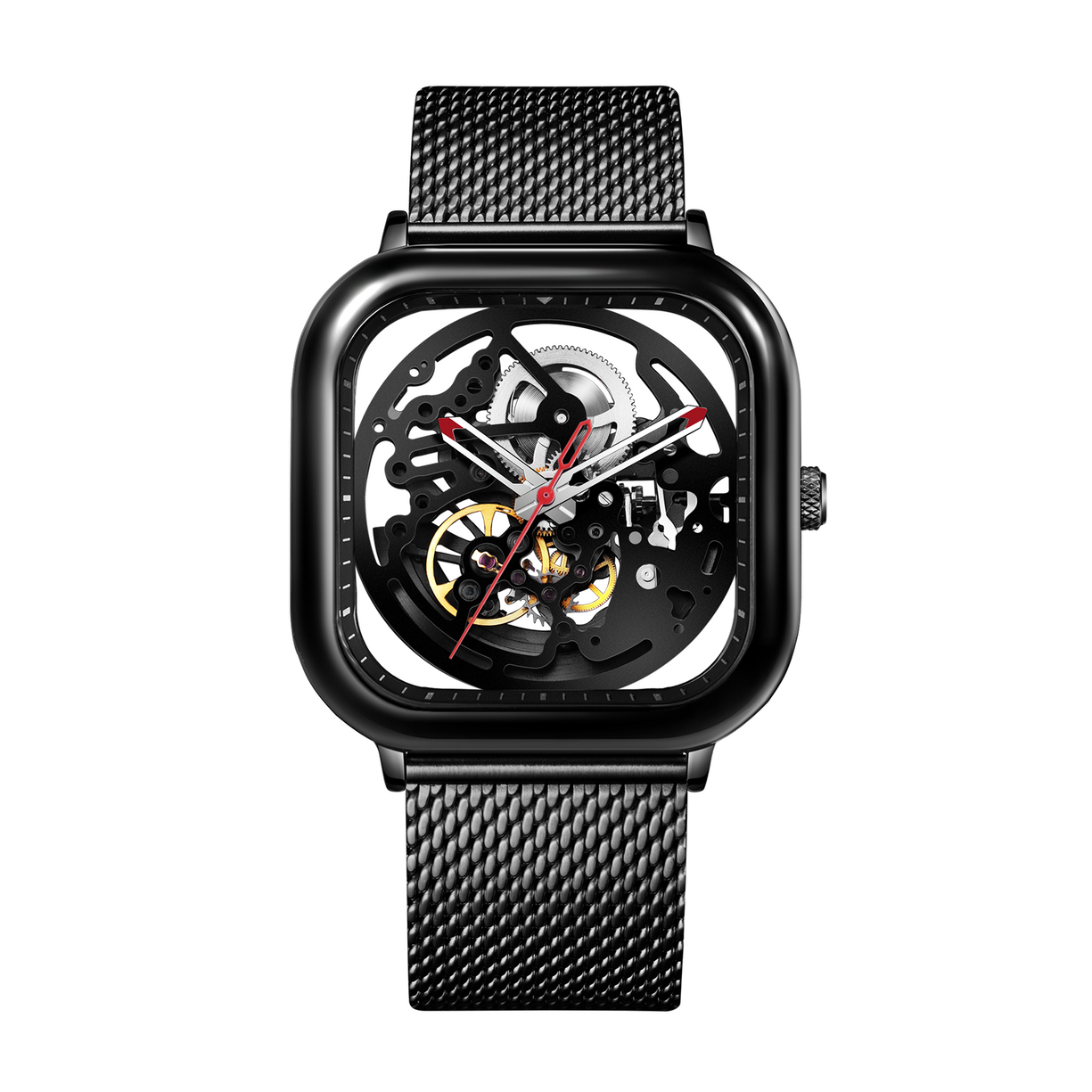 Reloj Ciga Design C Series Skeleton Automático Acero 40mm Negro