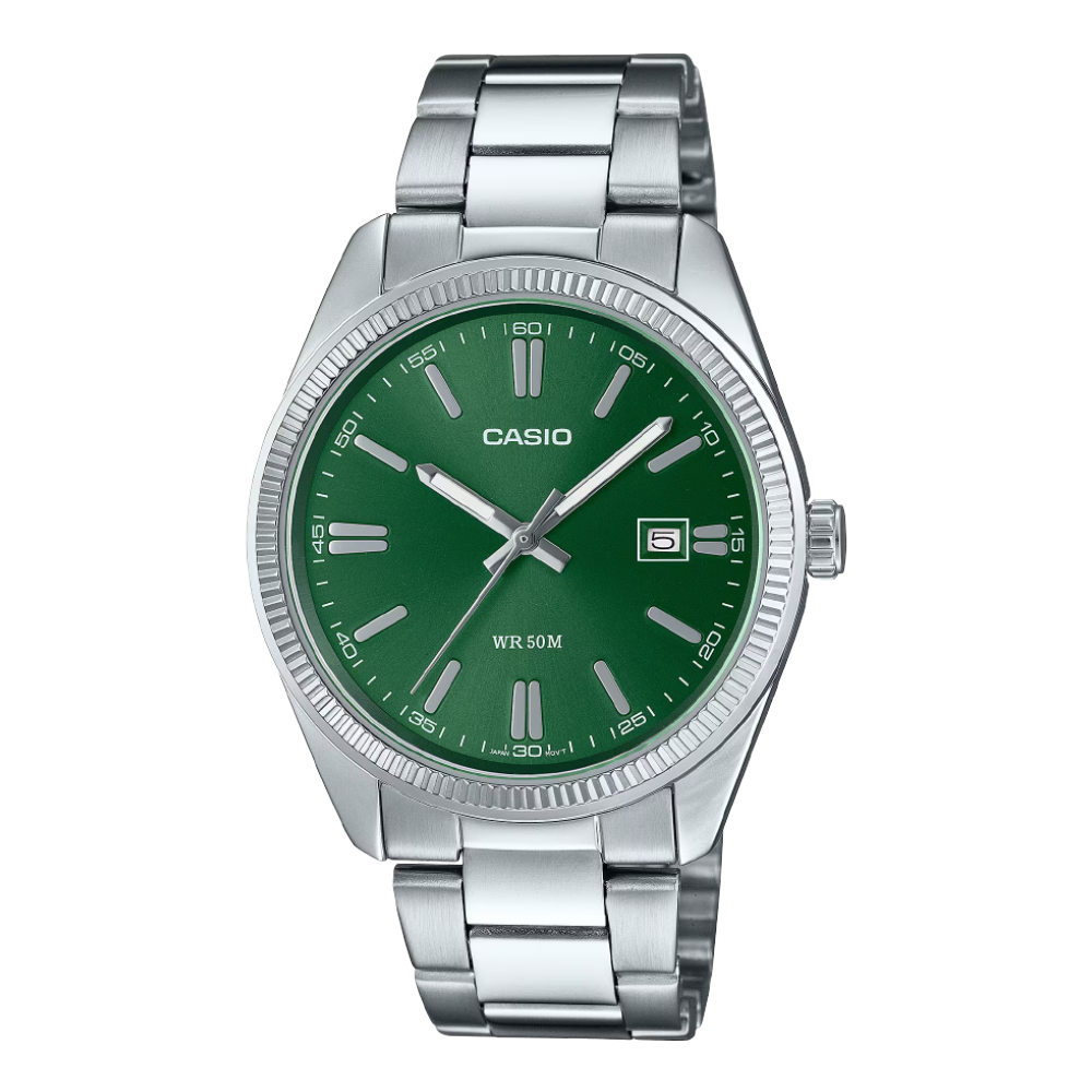 Reloj Casio Análogo MTP-1302PD-3AV Verde 38,5mm