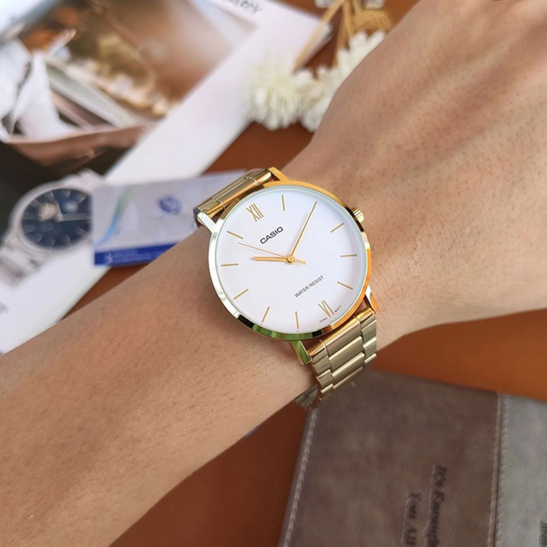 Reloj Casio Análogo LTP-VT01G-7B Dorado Metálico