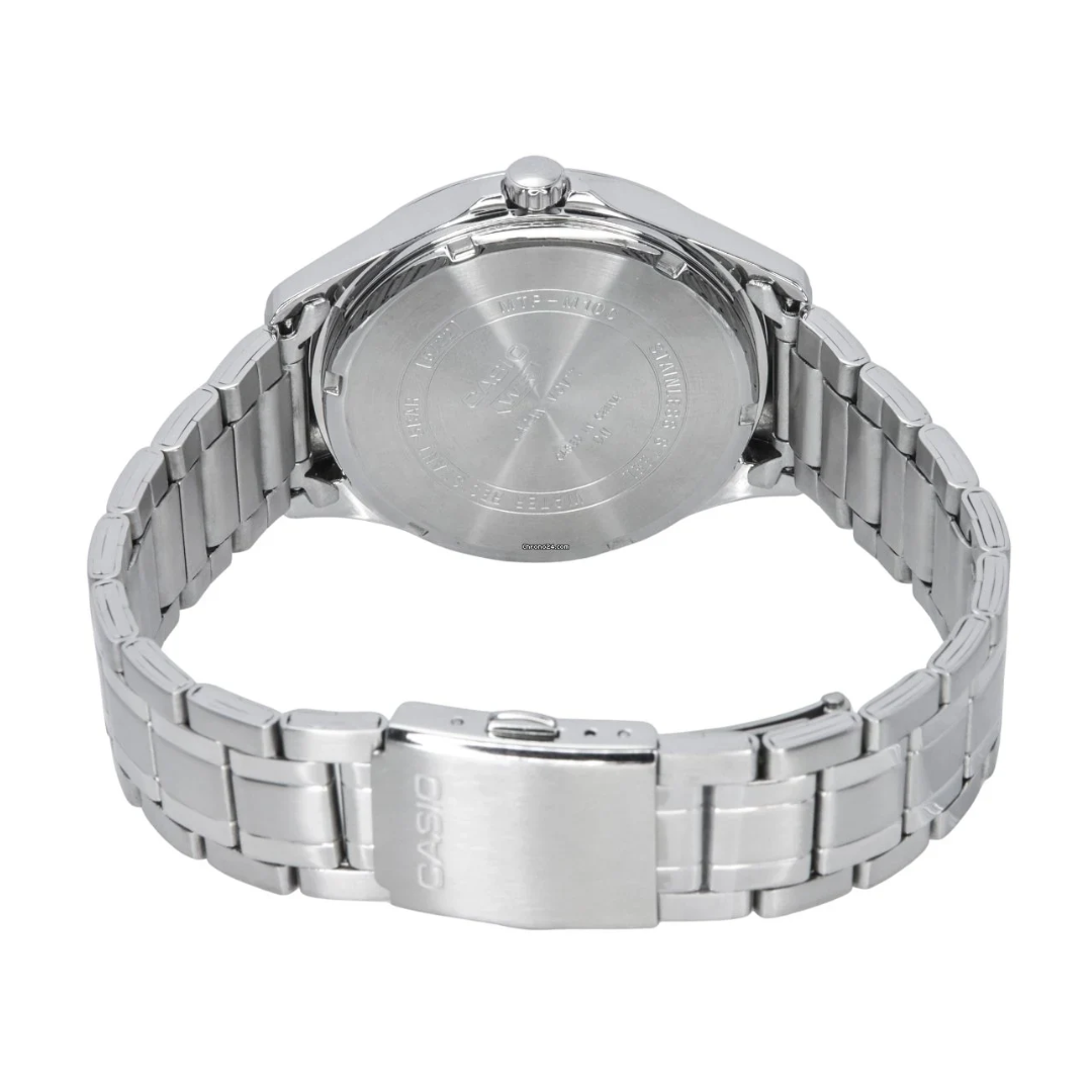 Reloj Casio Análogo MTP-M100D-7A Moonphase Acero