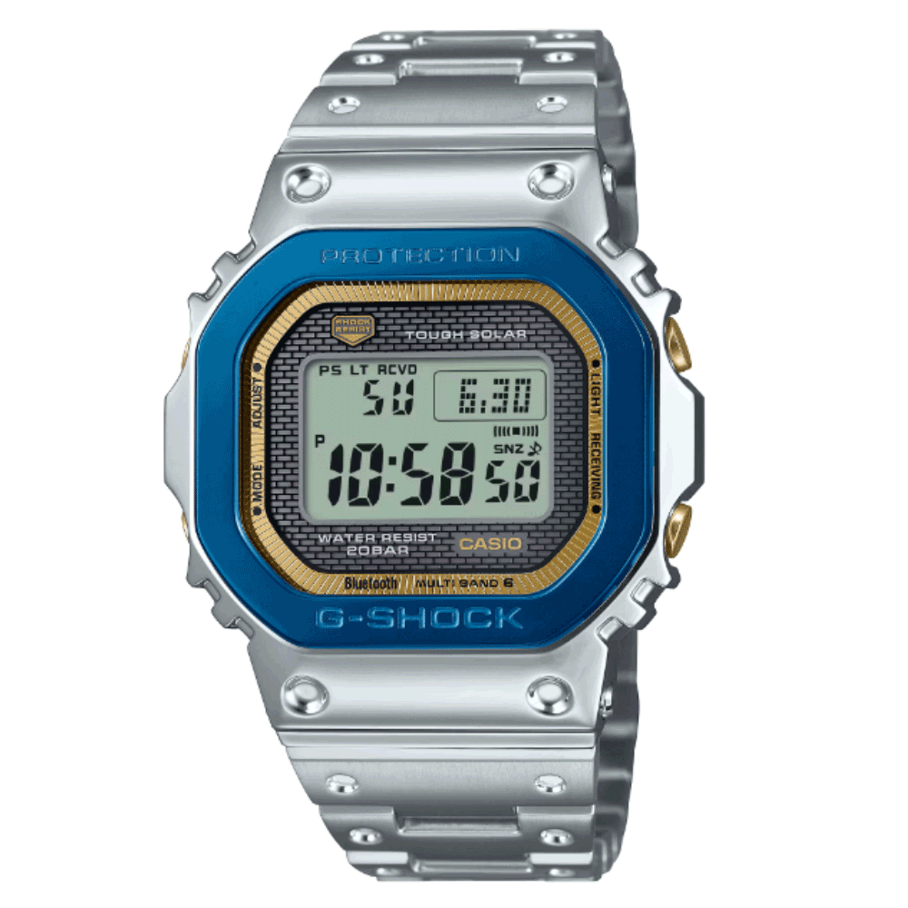 Reloj Casio G-Shock Vintage GMW-B5000SS-2DR Dando la Hora