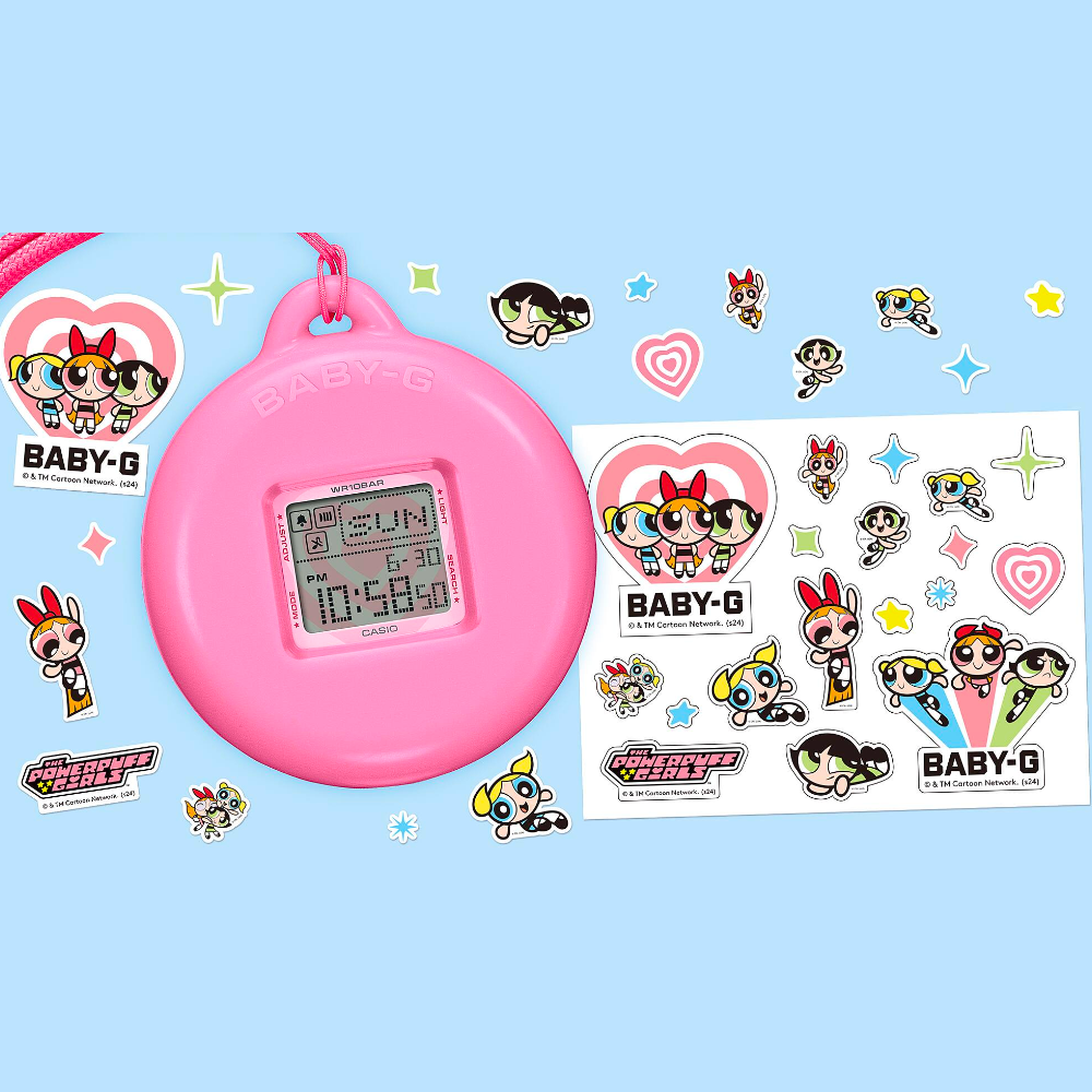 Reloj Casio Baby-G + Plus BGD-10KPP-7JR 10BAR Las Chicas Superpoderosas JDM