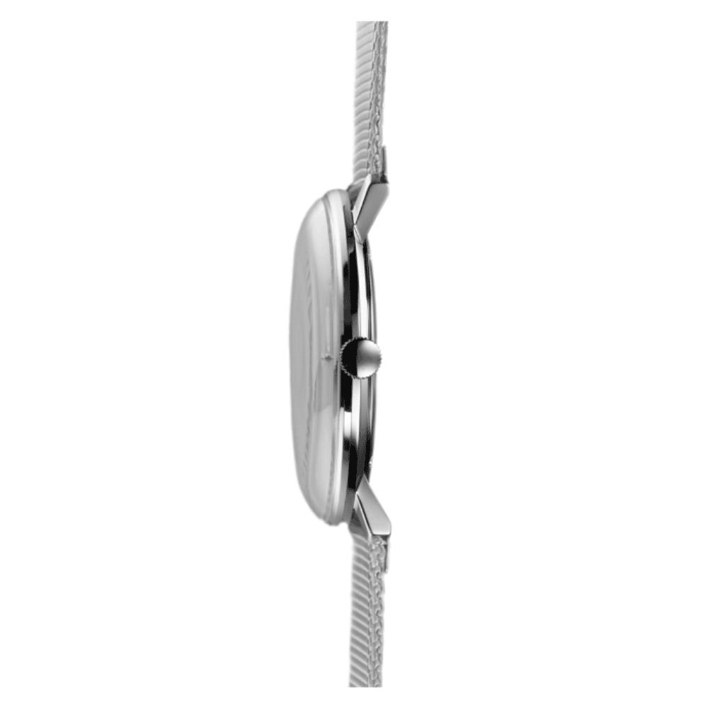 Reloj Junghans Max Bill Quartz 41/4463.46 38mm Quartz Plateado