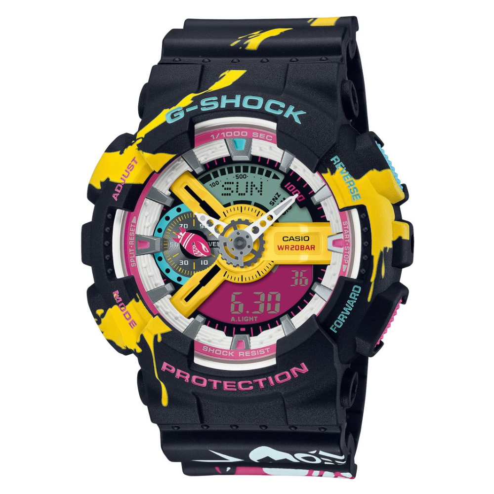 G-SHOCK リーグオブレジェンドコラボGA-110LL デジアナ Reloj Casio G-Shock GA-110LL-1ADR League of Legends - Dando la