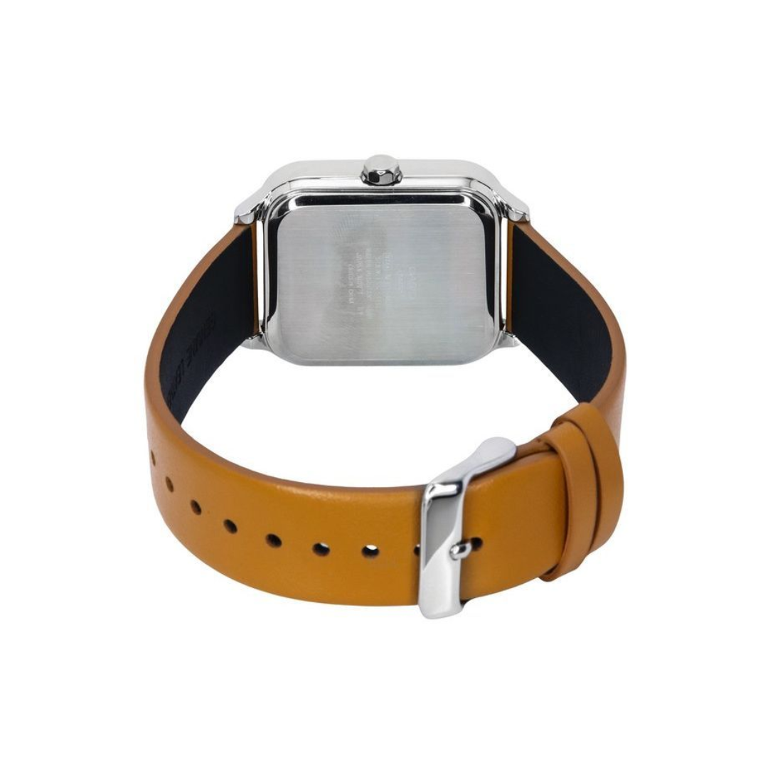 Reloj Casio Análogo MTP-M305L-1AV Moonphase Correa de Cuero