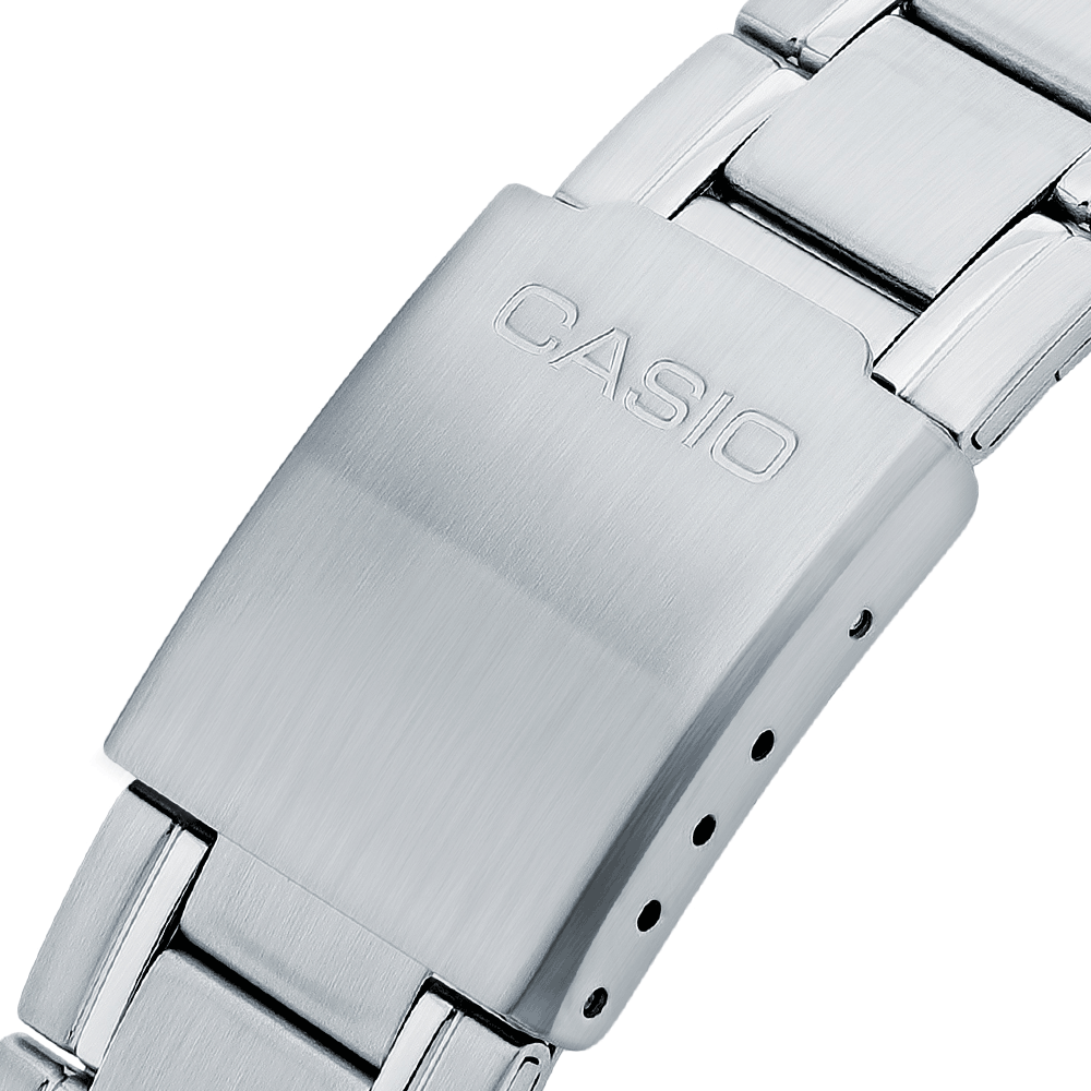 Reloj Casio Análogo MTP-V002D-1B Correa de Acero