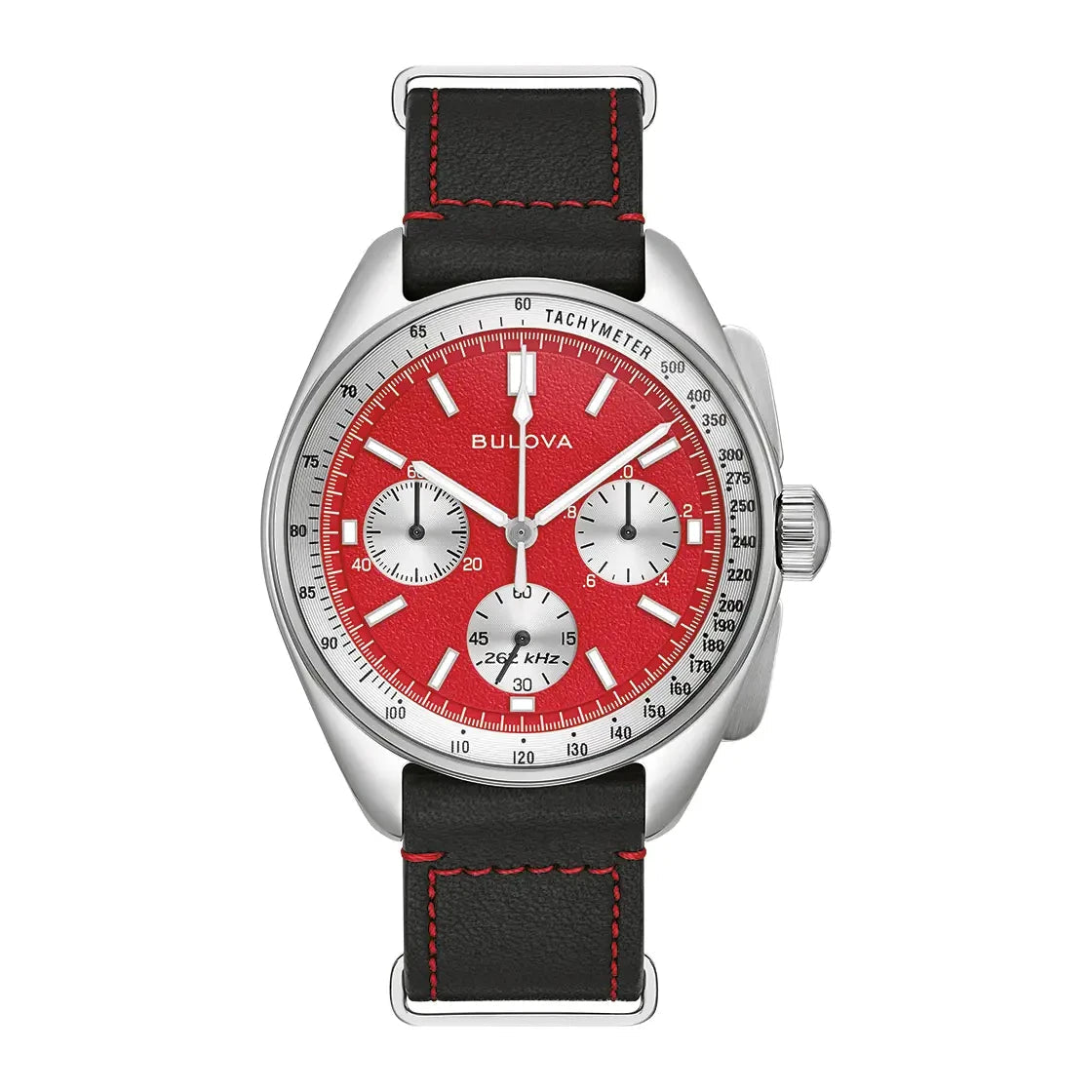 Reloj Bulova Lunar Pilot 96K115 Archive Series Chronograph Rojo 43,5 mm