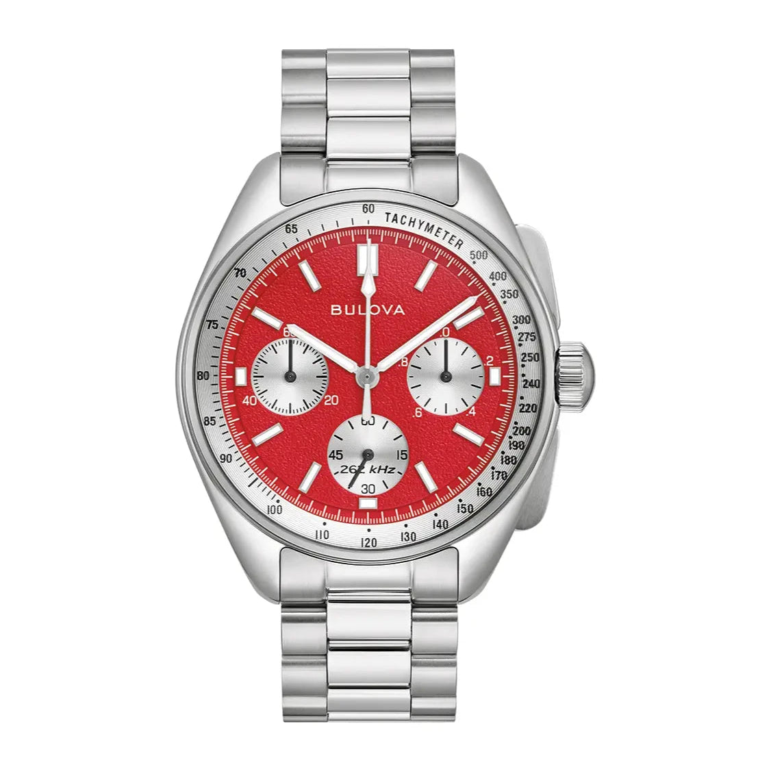 Reloj Bulova Lunar Pilot 96K115 Archive Series Chronograph Rojo 43,5 mm