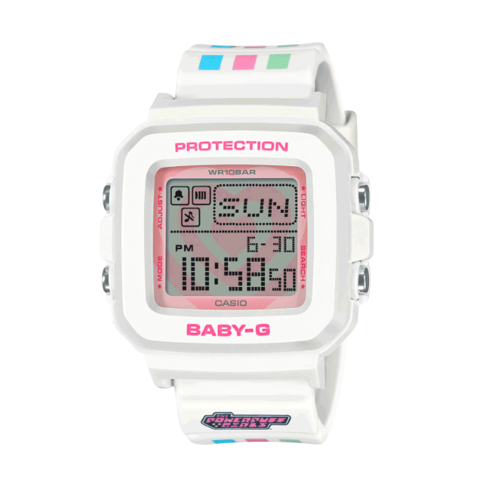 Reloj Casio Baby-G + Plus BGD-10KPP-7JR 10BAR Las Chicas Superpoderosas JDM