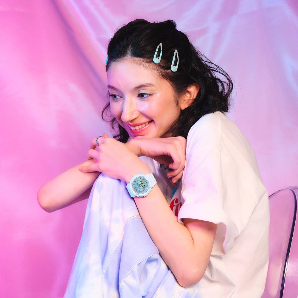 Reloj Casio Baby-G BGA-280TD-2A Celeste 10 bar