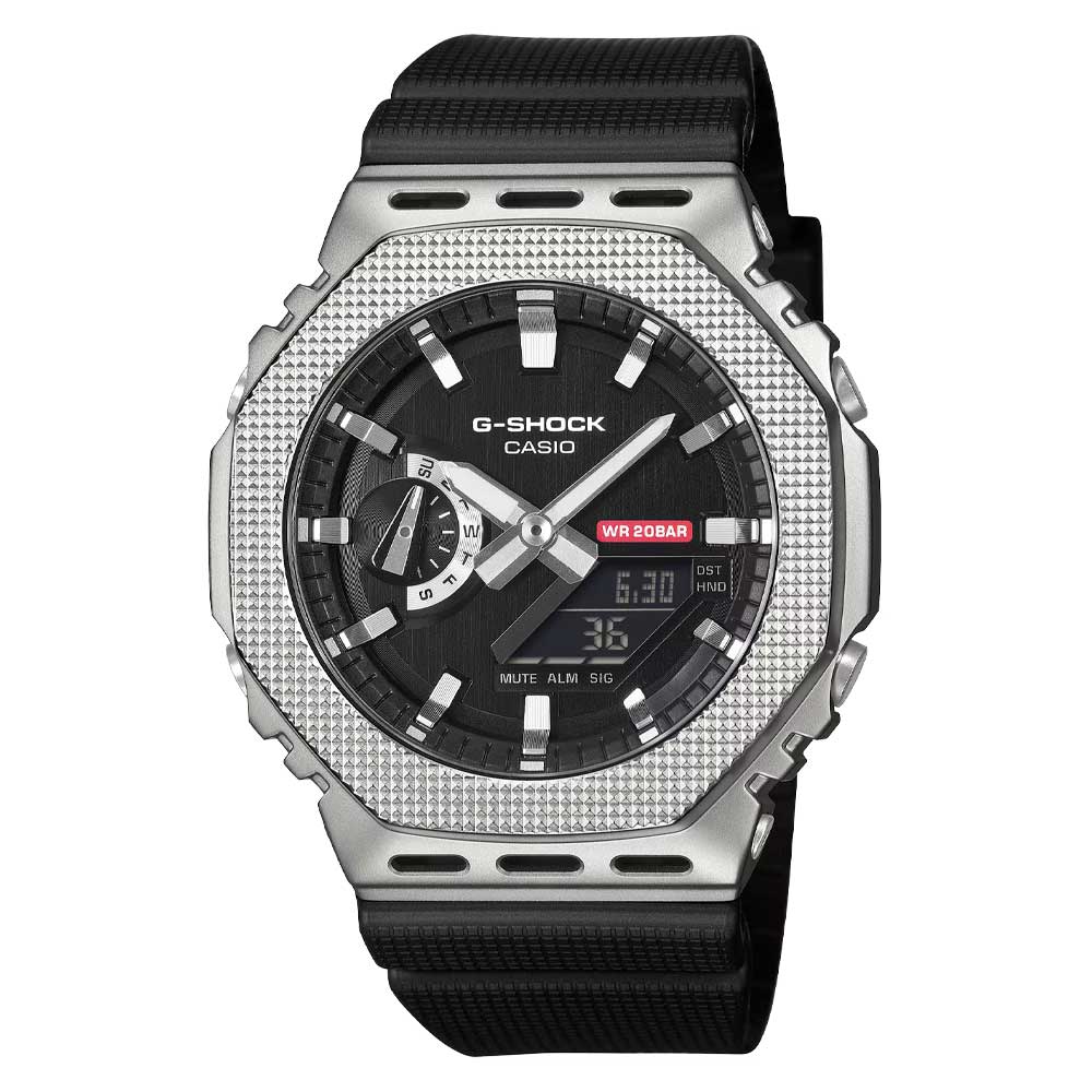 Reloj Casio G-Shock Casioak GM-2100M-1A G-Steel Acero – Dando La Hora