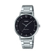 Reloj Casio Análogo LTP-VT04D-1A Doble Dial Negro 34mm