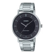 Reloj Casio Análogo  MTP-VT04D-1E Dial Cóncavo Negro 40mm