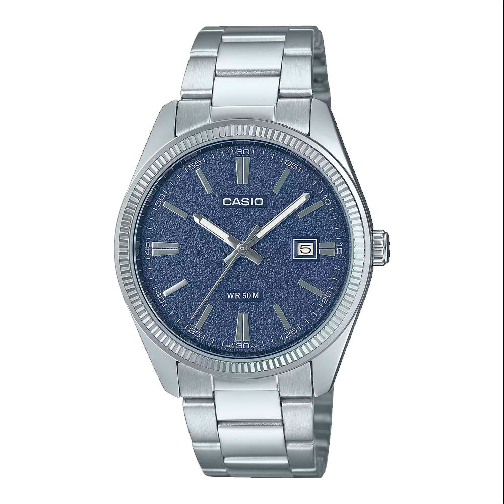 Reloj Casio Análogo MTP-1302DA-2A1V Azul 38,5mm