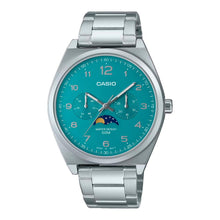 Reloj Casio Análogo MTP-M300D-3AVDF Moonphase Acero 40mm - Dando la Hora