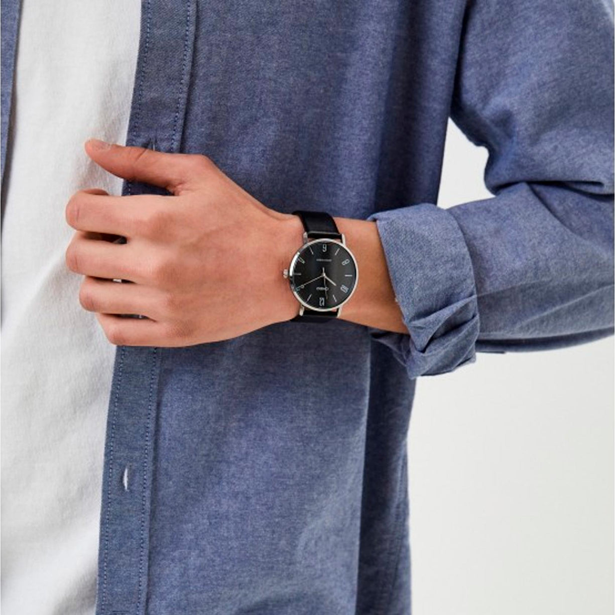 Reloj Casio Análogo MTP-VT01L-1B2UDF Negro Correa de Cuero - Dando la Hora