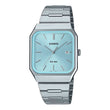 Reloj Casio Tank Análogo MTP-B185D-2A2 Full Acero