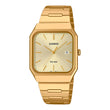 Reloj Casio Tank Análogo MTP-B185G-9A Full Acero