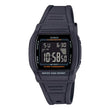 Reloj Casio Vintage W-201-1BV Pantalla Negativa