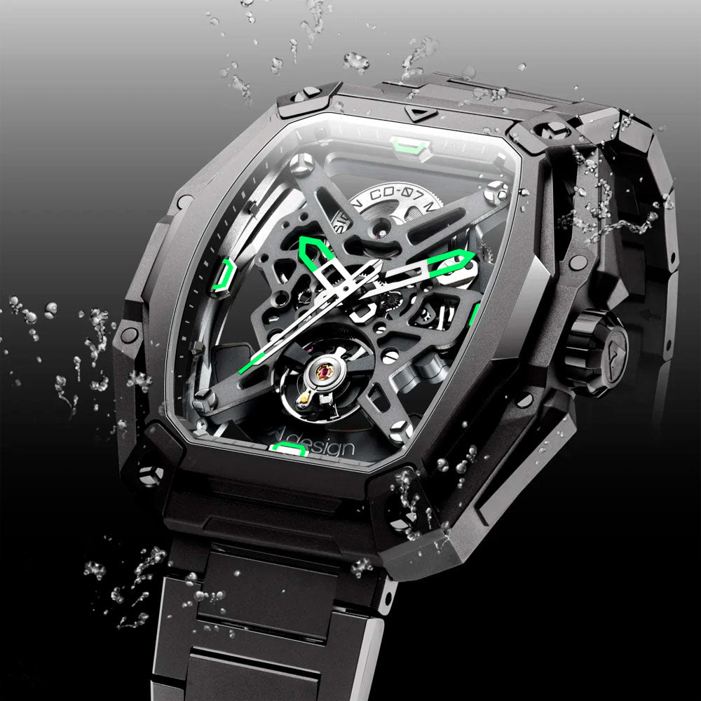 Reloj Ciga Design Z Series Hunter Automático Acero 43mm Gris