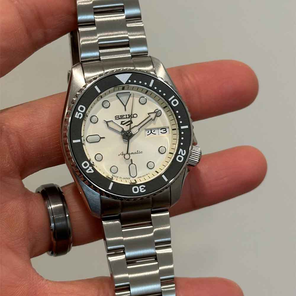 Reloj Seiko 5 Automático SBSA227 Metálico Made in Japan JDM 38mm