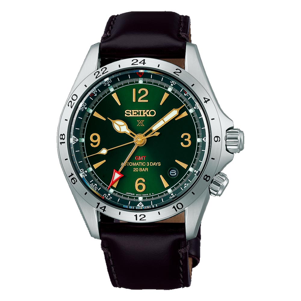 Reloj Seiko Alpinist GMT SBEJ005 Made in Japan 6R54 39,5mm JDM