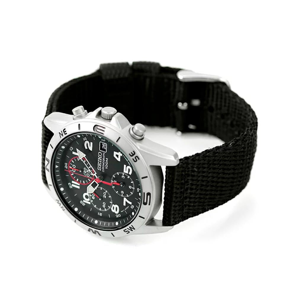 Reloj Seiko Chronograph SND399P1 Quartz Acero JDM 40mm - Dando la Hora