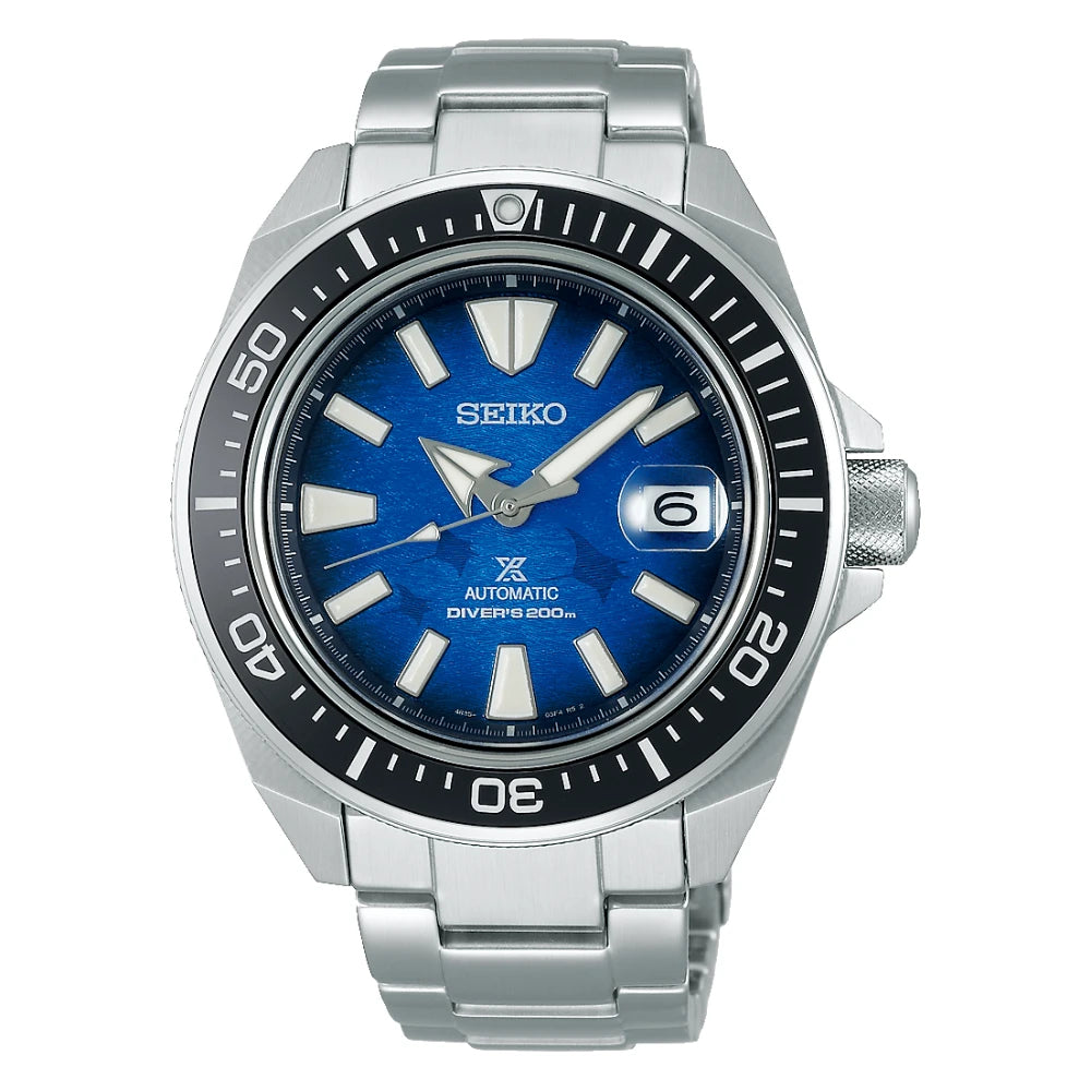 Reloj Seiko Prospex SRPE33 Samurai Manta Ray Sapphire 44mm Made in