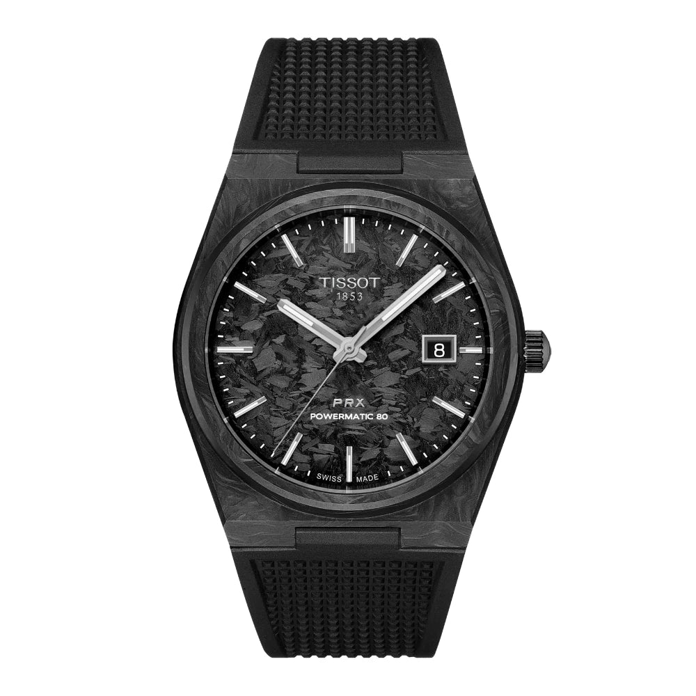 Reloj Tissot PRX T137.907.97.201.00 Powermatic 80 Carbon 40.5mm