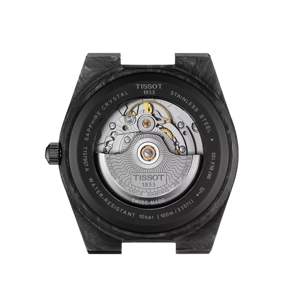 Reloj Tissot PRX T137.907.97.201.00 Powermatic 80 Carbon 40.5mm