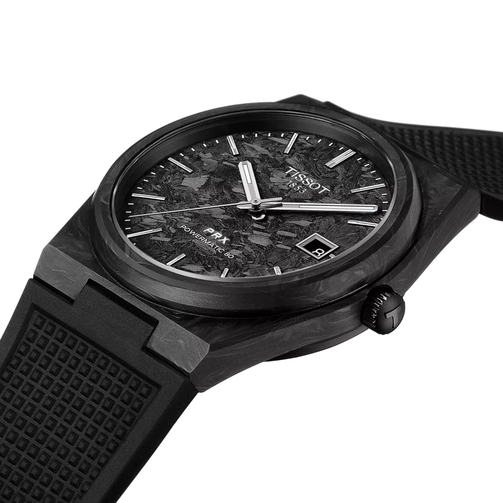 Reloj Tissot PRX T137.907.97.201.00 Powermatic 80 Carbon 40.5mm