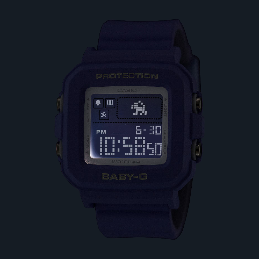 Reloj Casio Baby-G + Plus BGD-10K-6JR 10BAR con Llavero JDM