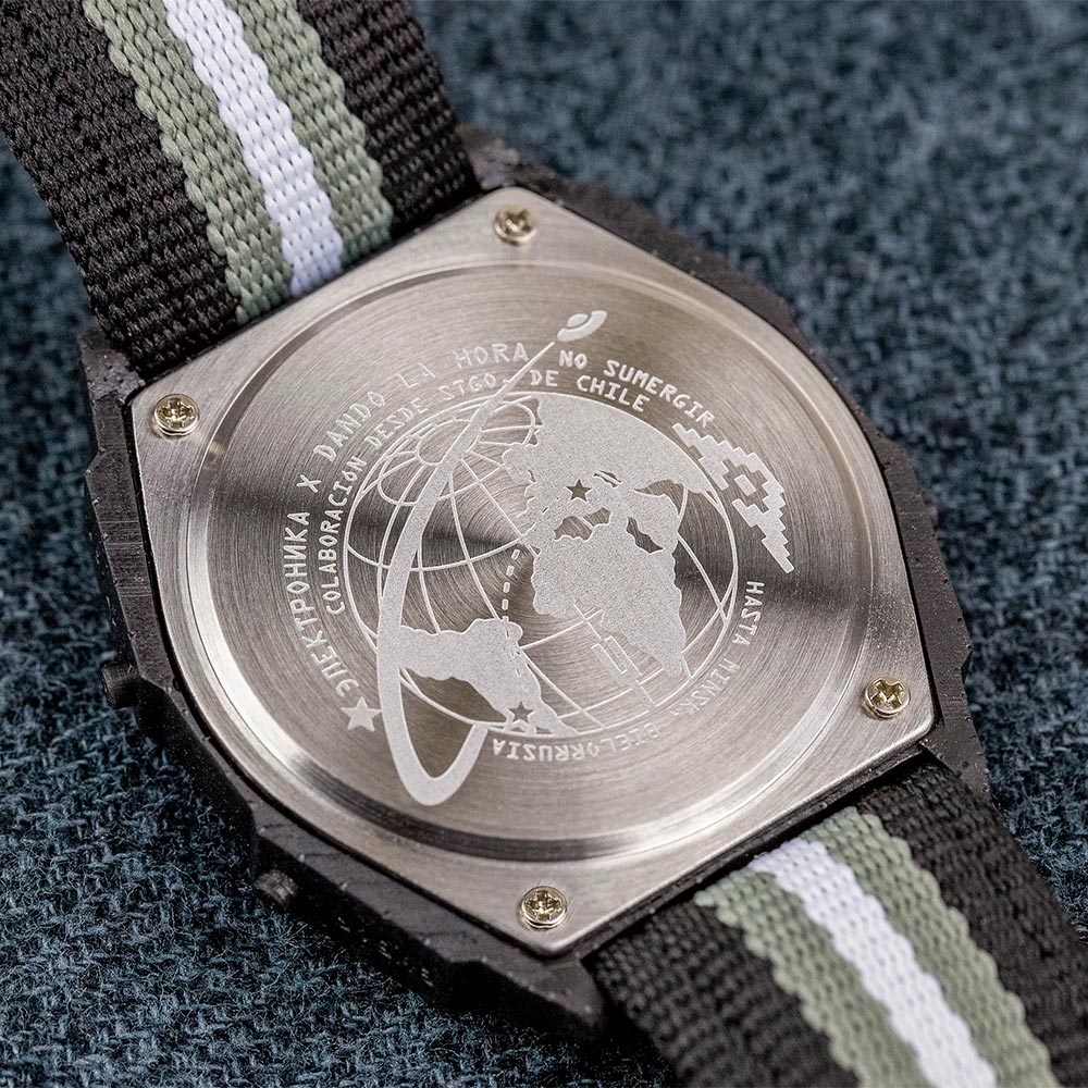 Reloj Elektronika x Dando la Hora P.R.P. 02 Gagarin Módulo "ЧН-55"