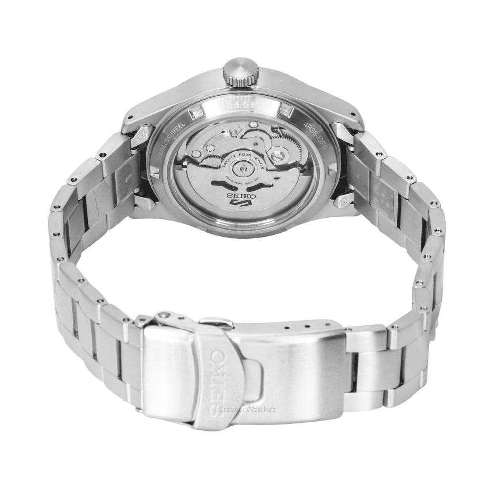 Reloj Seiko 5 Análogo Automático SRPJ81 Made in Japan 36,4mm