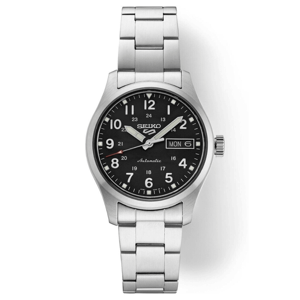 Reloj Seiko 5 Análogo Automático SRPJ81 Made in Japan 36,4mm