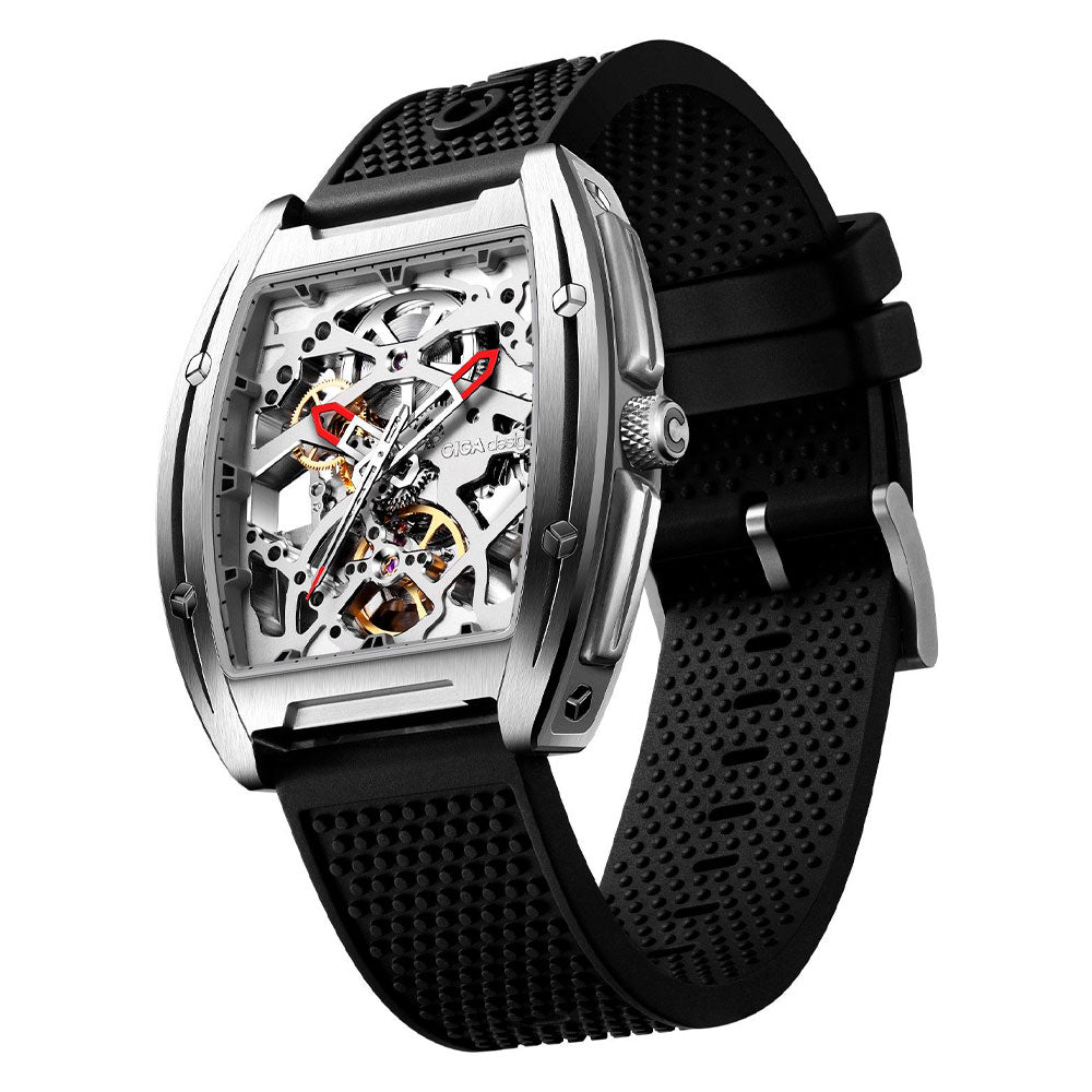 Reloj Ciga Design Z Series Edge Automático Acero 40.8mm Titanio