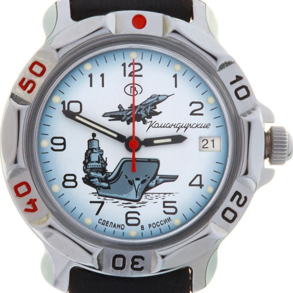 Reloj Vostok Komandirskie 811982 A Cuerda Made in Russia 40,9 mm