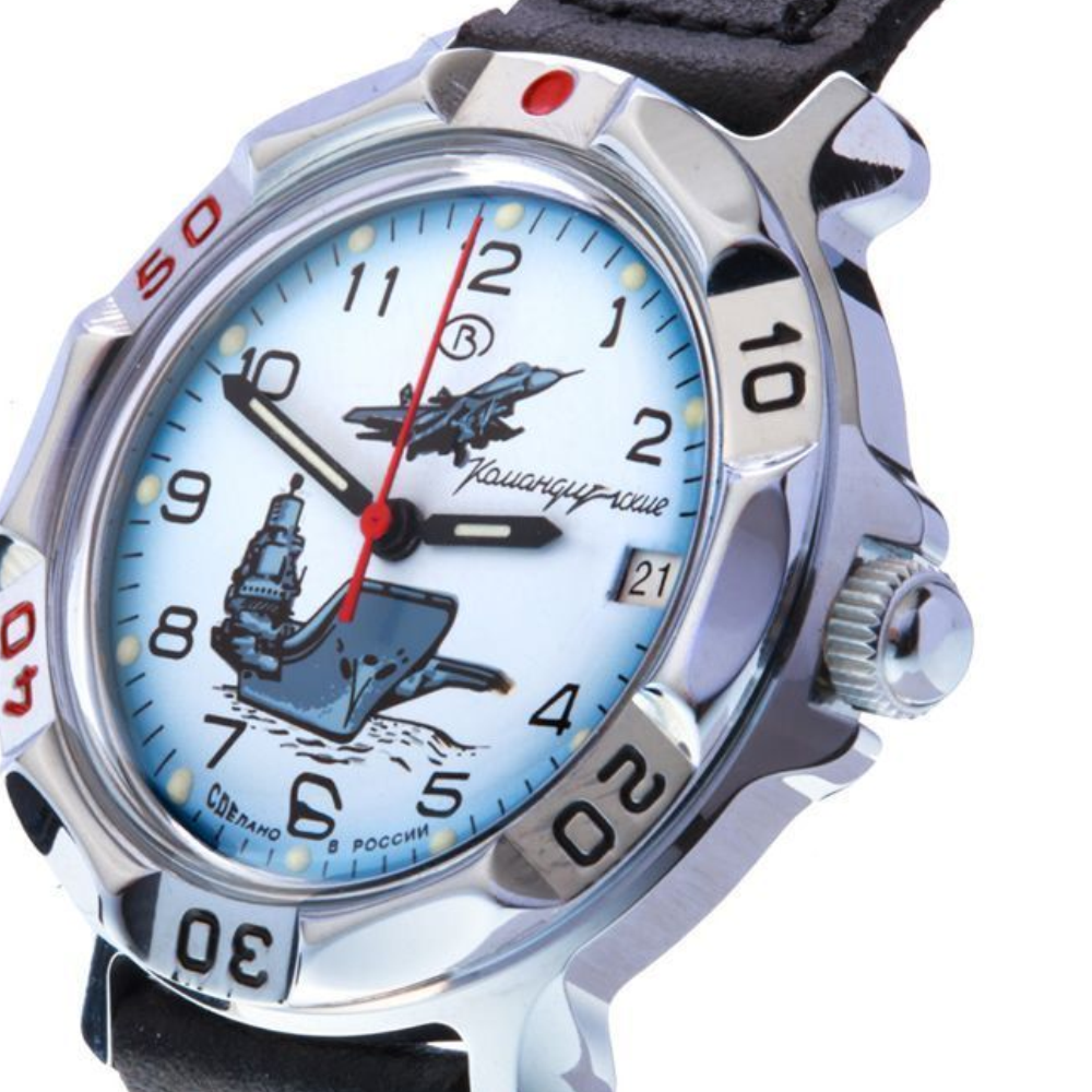 Reloj Vostok Komandirskie 811982 A Cuerda Made in Russia 40,9 mm