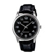 Reloj Casio Análogo MTP-V001L-1BUDF Negro Correa de Cuero