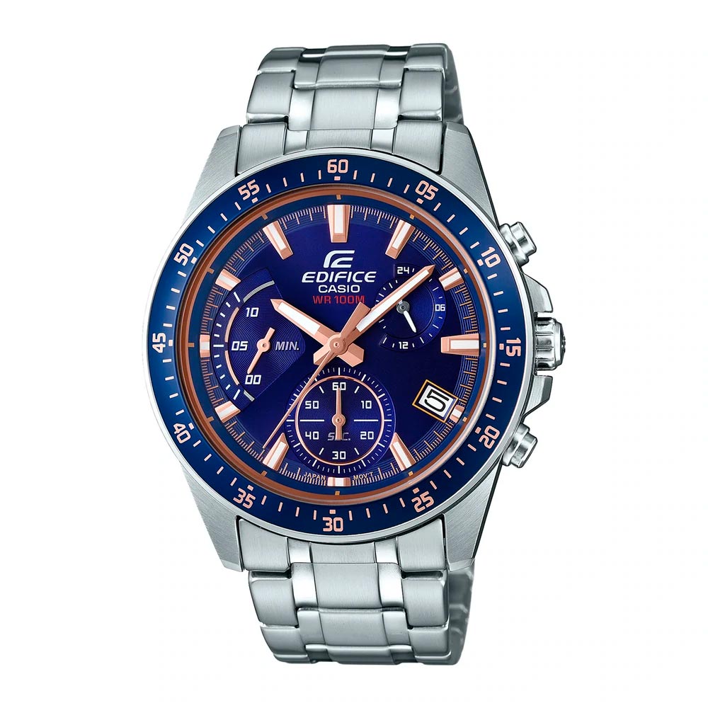 Reloj Casio Edifice EFV-540D-2AVUDF Chronograph Acero Dando la