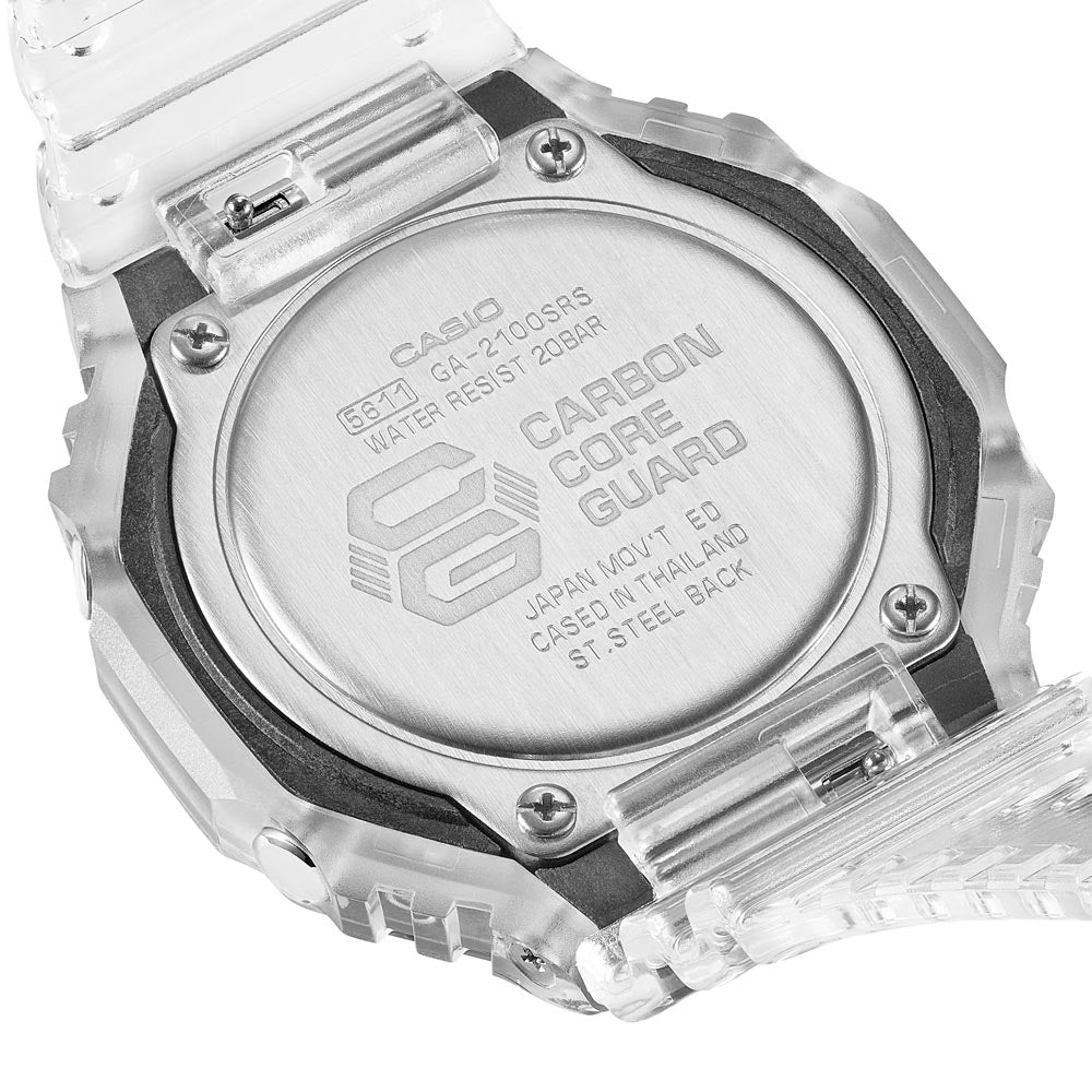 Reloj Casio G-Shock Casioak GA-2100SRS-7ADR Carbon Core - Dando la Hora