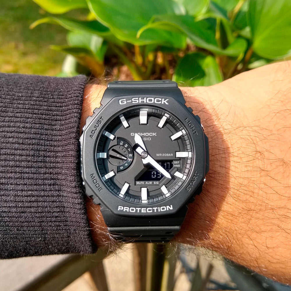 Reloj Casio G-Shock Royal Oak GA-2100-1ADR Carbon Core - Dando la Hora