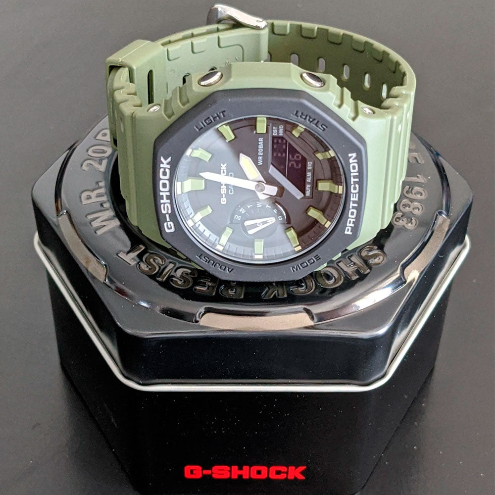 Reloj Casio G-Shock Royal Oak "Casioak" GA-2110SU-3ADR Carbon Core Verde