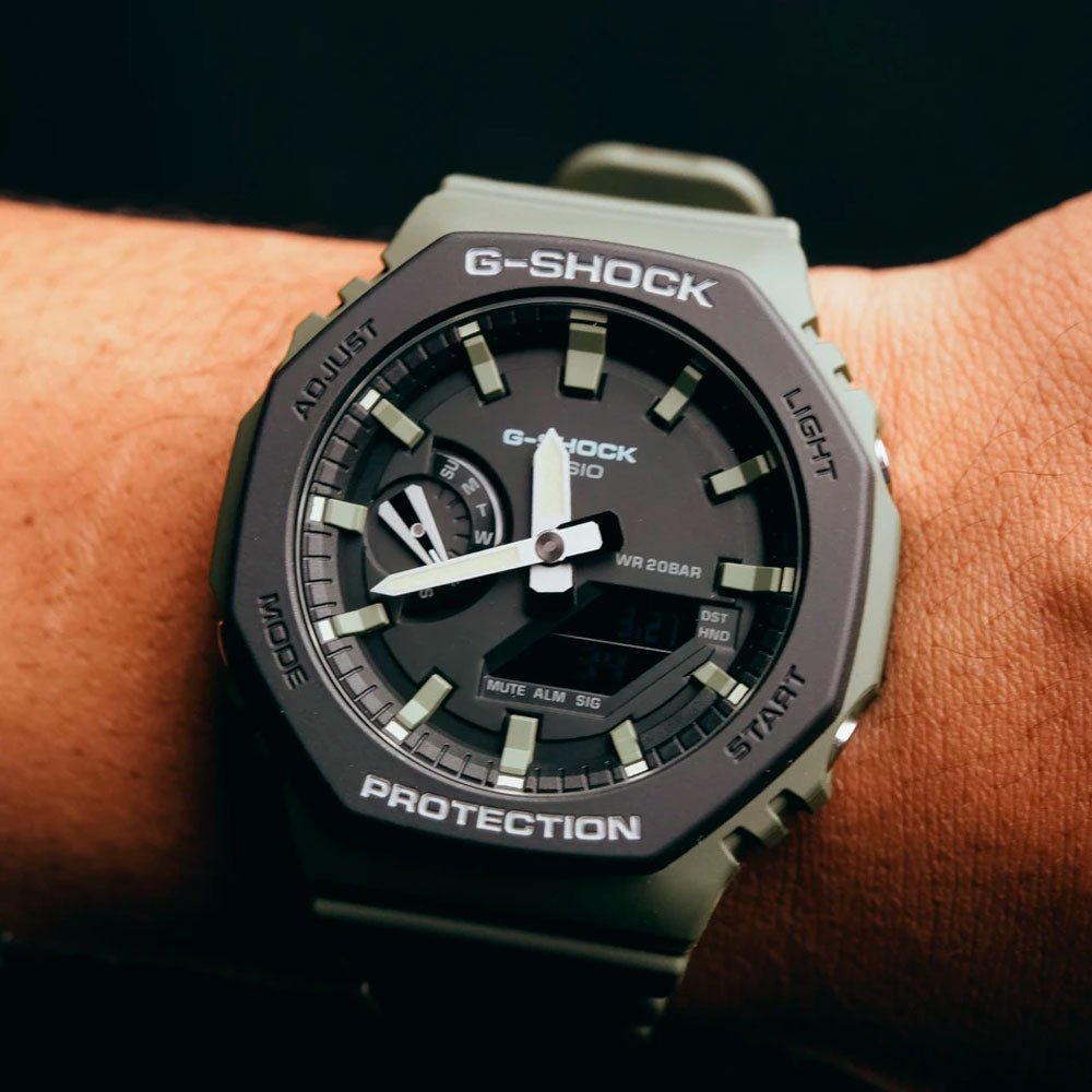 Reloj Casio G-Shock Royal Oak "Casioak" GA-2110SU-3ADR Carbon Core Verde