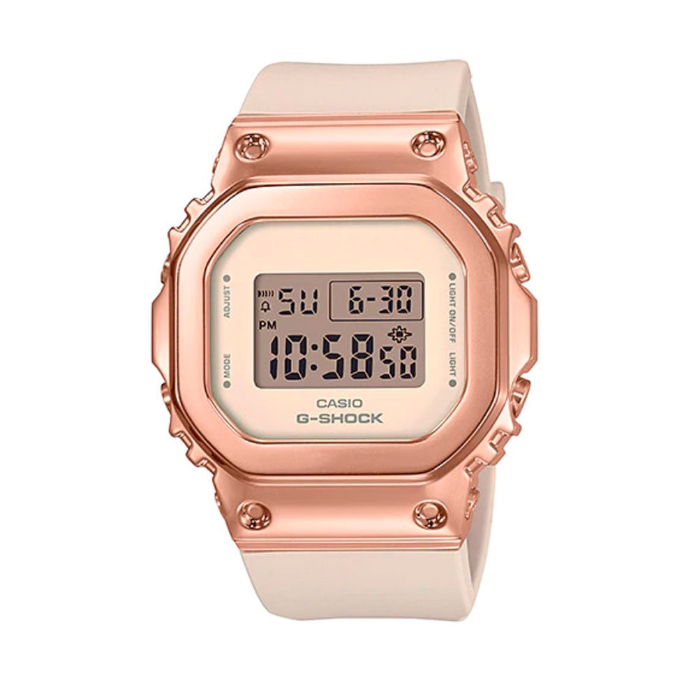 未使用★ CASIO G-SHOCK GM-S5600PG-1ローズゴールド Reloj Casio G-Shock Woman GM-S5600PG-4DR Metal - Dando la Hora