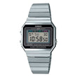 Reloj Casio Vintage A700W-1ACF Plateado Slim