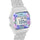 Reloj Casio Vintage LA680WA-2CDF Plateado Flores