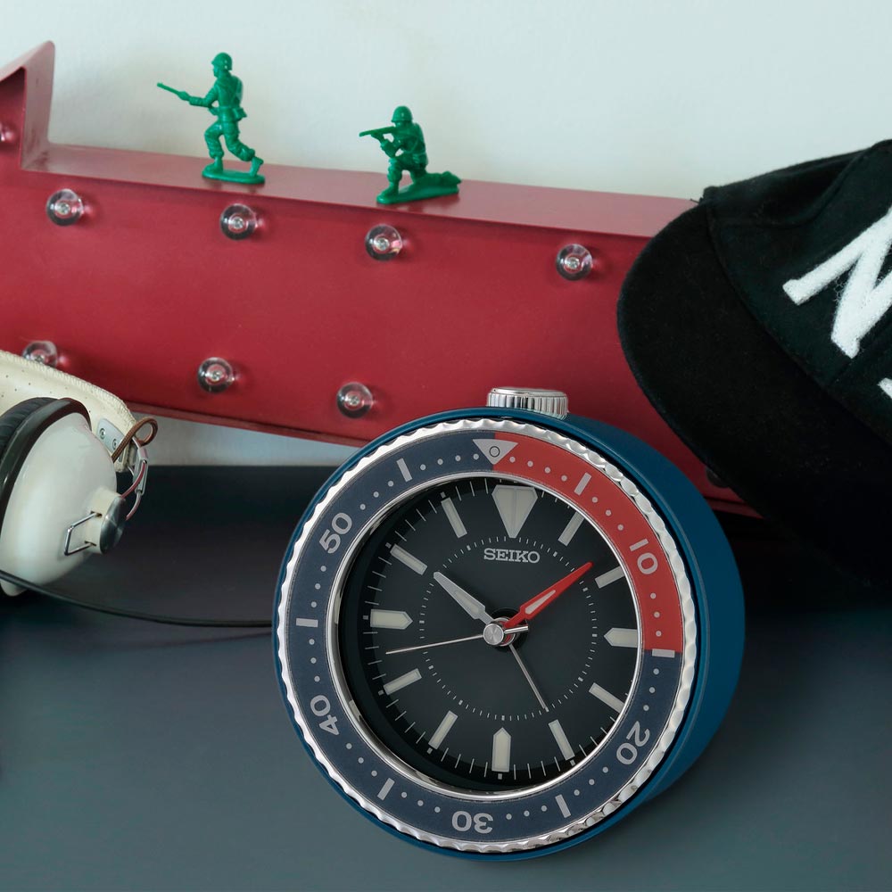 Reloj Despertador Seiko Clocks QHE184ELH Diver's SKX